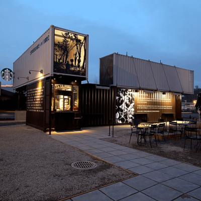 Cafeteria Container - Container Café