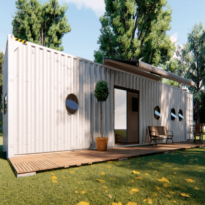 Casa Container 40 PÉS Luxo