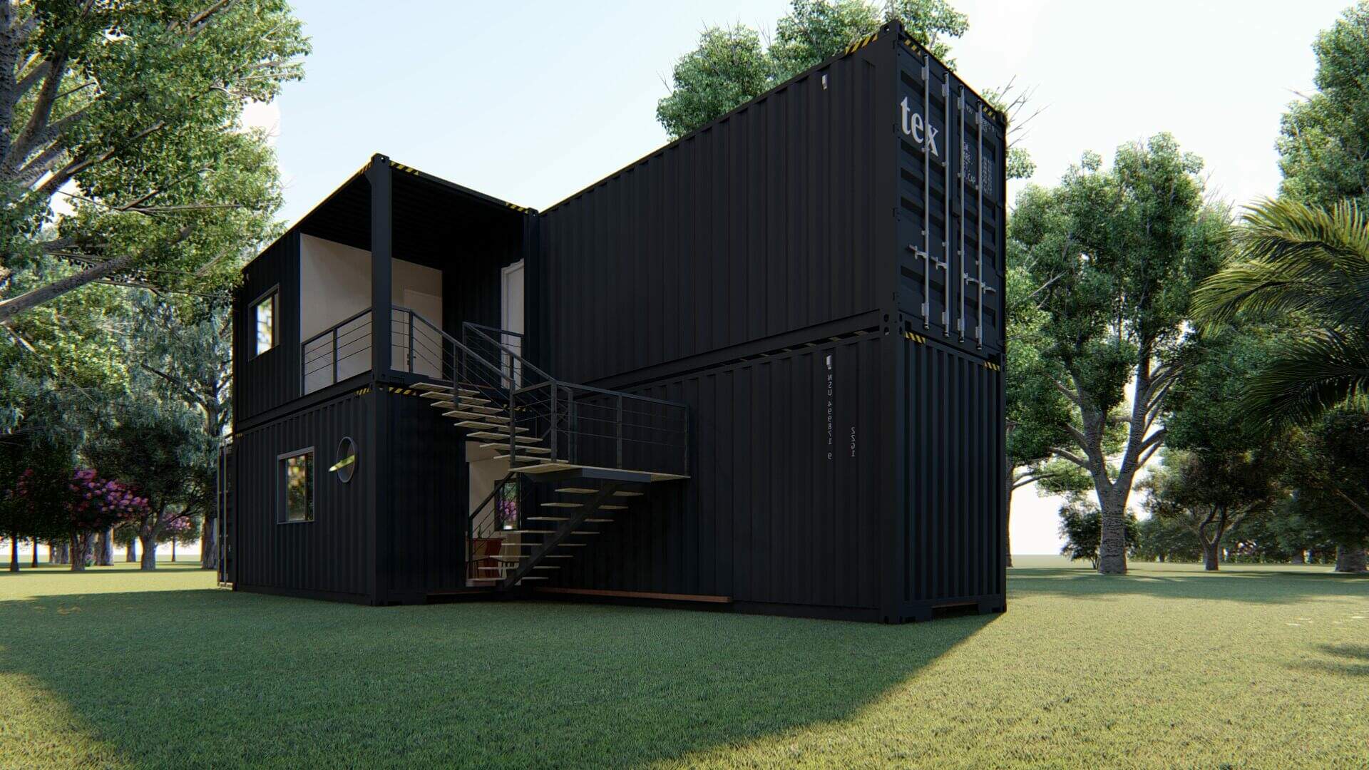 Casa Container Duplex de Luxo