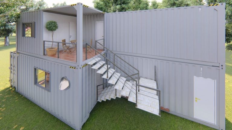 Casa de Container | Casa Duplex de Beatriz e Rodrigo