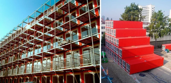 Casas em containers: Keetwonen