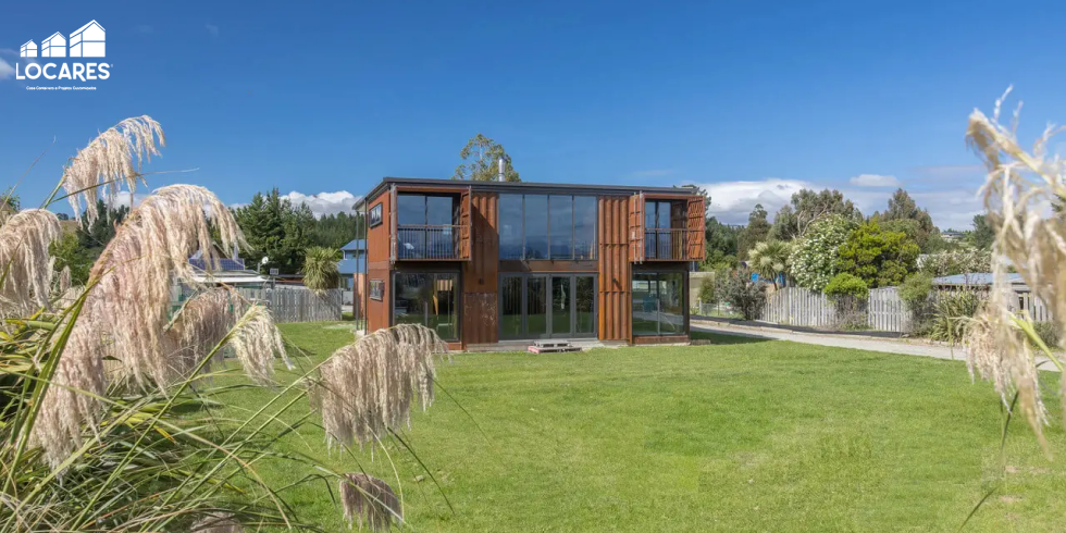 Casa Container na Nova Zelândia: Veja Detalhes Dessa Construção