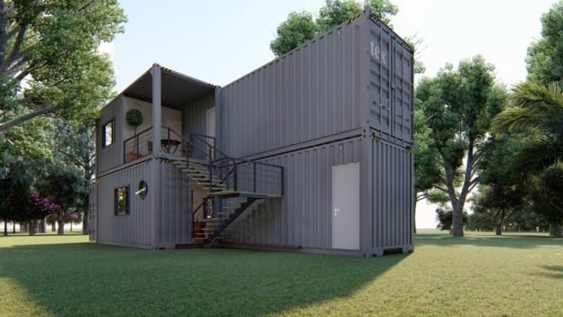 Casa-Container-Duplex-Dois-Container-de-06-metros-e-dois-container-de-12-metros Casa Container Duplex - Dois Container de 06 metros e dois container de 12 metros