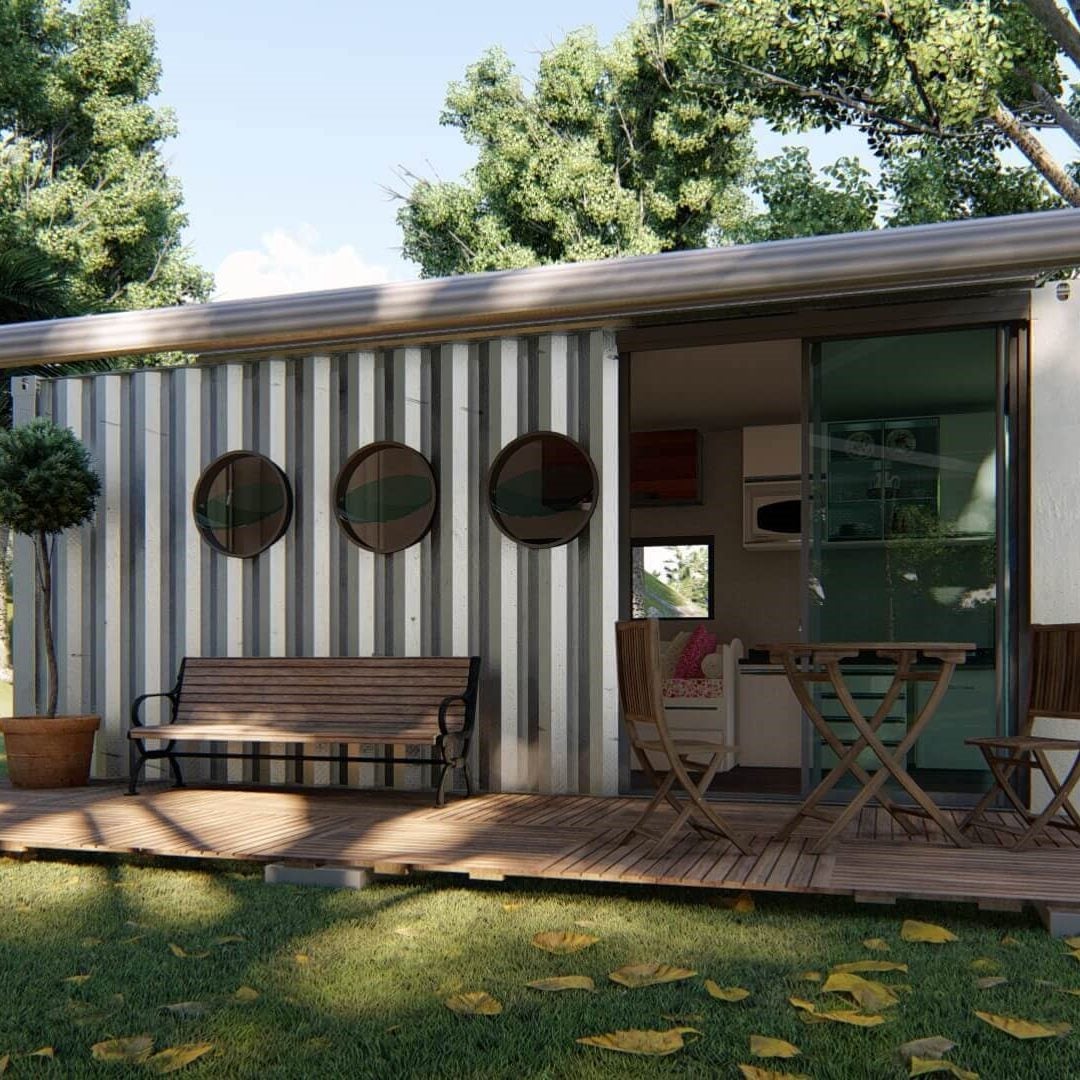 Casa Container Vanessa e João - Locares Casa ES