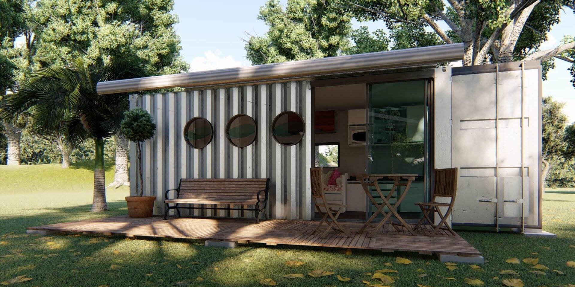 Casa Container Vanessa e João - Locares Casa ES