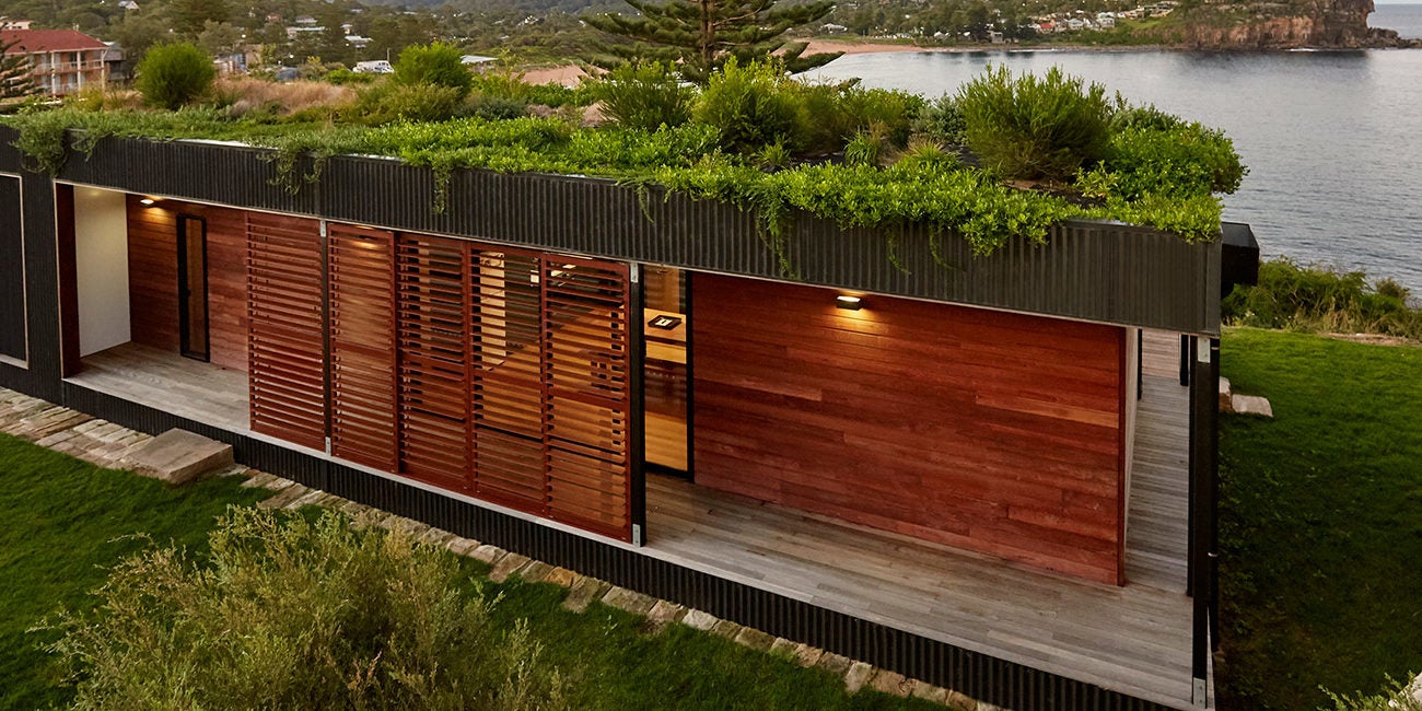 Casa-Container-com-Telhado-Verde