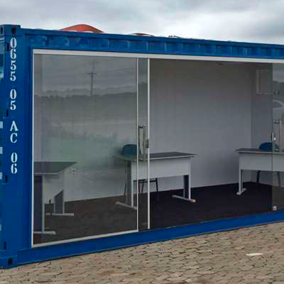 Stand para Pré-venda imobiliária - Dicas de como usar Container marítimo