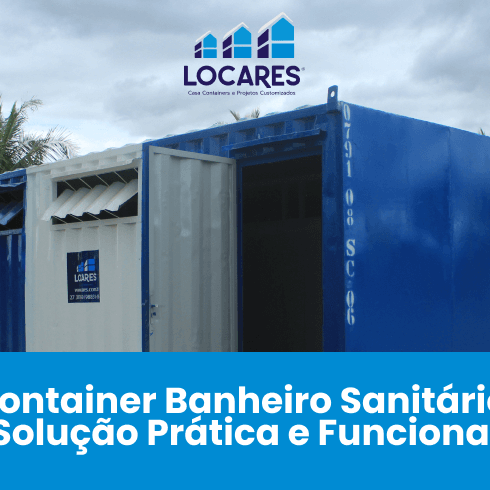 Container Banheiro Mictório: Solução Prática e Funcional da Locares!