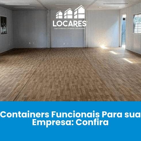Containers Funcionais Para sua Empresa
