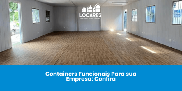 Containers Funcionais Para sua Empresa