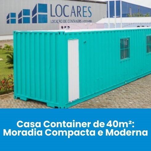 Venda-de-Casa-Container-40m² Venda de Casa Container 40m²