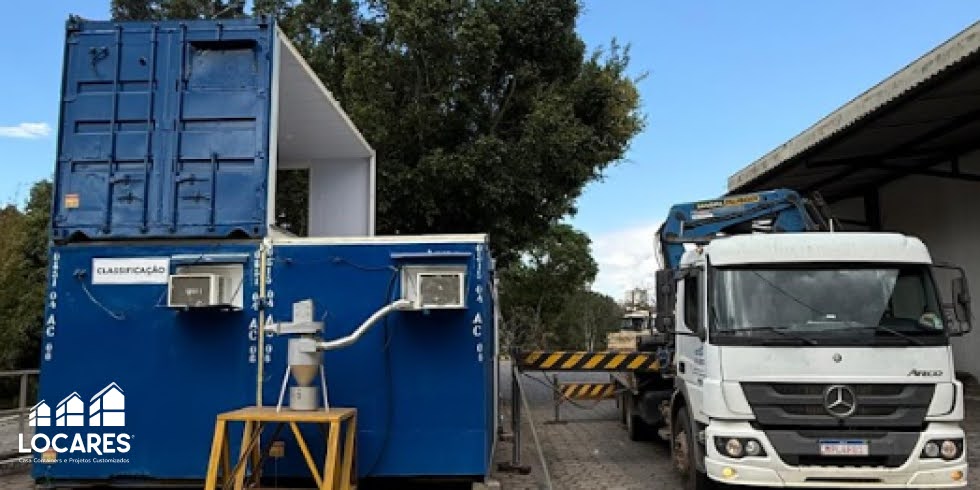 Precisa de mais espaço? O container acoplado é a solução rápida, versátil e econômica que você procura