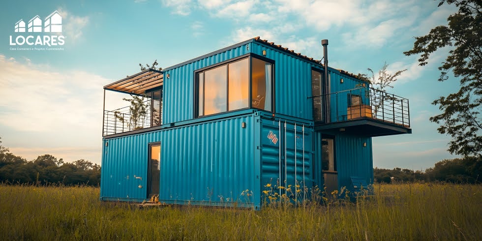 Preciso de uma fundação especial para uma casa container?