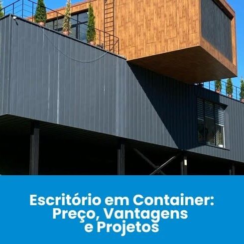 Escritório em Container: Preço, Vantagens e Projetos Escritório em Container: Preço, Vantagens e Projetos